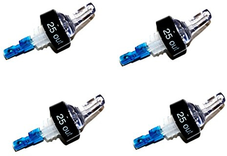 Compact - Portionierer 2,5 cl Ausgießer - 4 Stück