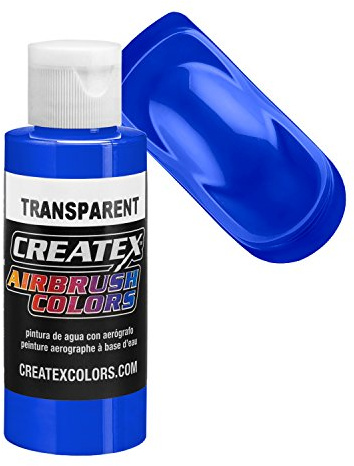Createx Farbe, 60 ml transparent Ultramarin