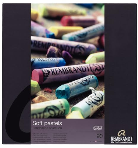 Rembrandt Soft Pastels Landscape Selection Professional Set, 90 Stick (31823092)