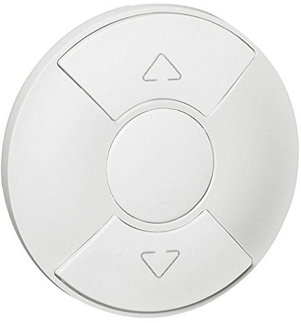 Legrand 068151 Enjoliveur Céliane pour Commande pour Volets Roulants ou Stores, Blanc