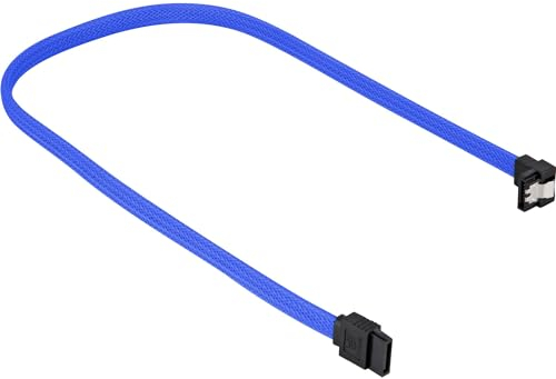 SHARKOON SATA 3 Cable DE SATA 0,6 M SATA 7-PIN Negro, Azul
