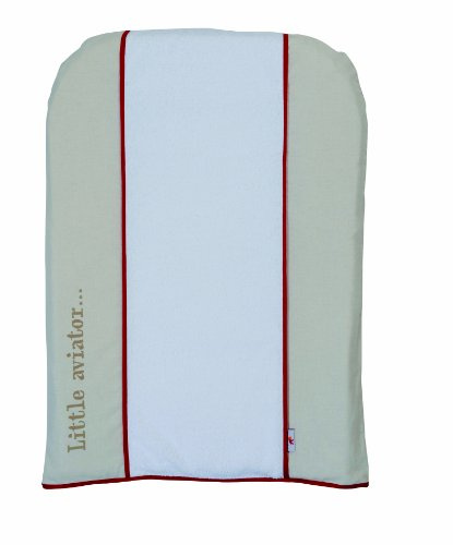 Candide 152801 Wickelauflagenbezug Little Aviator 75x85 cm, Frottee