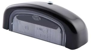 HELLA 9BG 101 230-001 Gehäuse, Kennzeichenleuchte - Lichtscheibenfarbe: schwarz