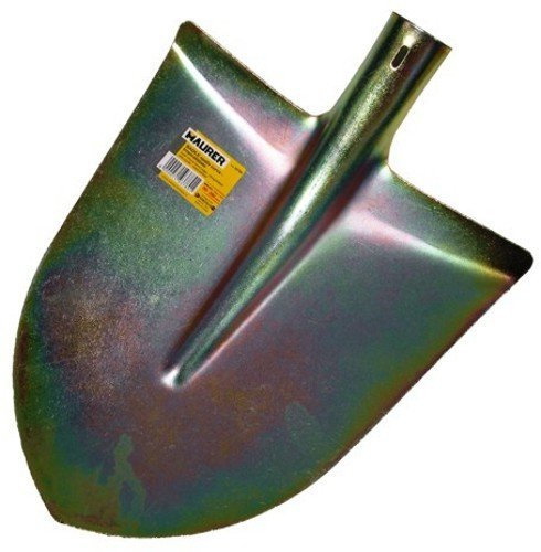 Pala Badile a Punta in Acciaio Tropicalizzato modello 00 misura 290 mm Maurer