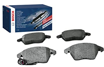 Bosch BP938 - Brake Pads Car Front Axle - Bosch Quality - Reduced Noise and Dust - ECE-R90 Certified - Copper-Free - 1 Set of 4 Pads