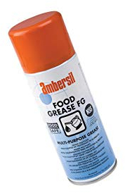 Ambersil 30259 NSF H1 Multi Purpose Food Grade NLGI White Spray Grease 400ml