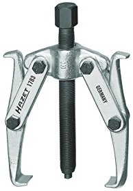 Hazet Universal Abzieher, 2-armig 1783-22, Spezialstahl, verzinkt, Max. 5 t | Spezialstahl, verzinkt, Spannbereich max 220 mm, 2338 g, Antrieb verzinkt, 260040 Zweiarmiger Abzieher,, Max. 5 t