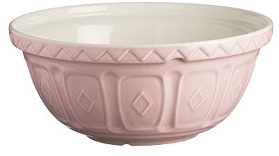 Mason Cash Cuencos para Preparar Alimentos, cerámica, Rosa en Polvo., 4 Litre/29 cm