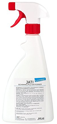 JATI SPE Schimmelpilzentferner, Profi-Power gegen Schimmelpilze, Sporen und Bakterien, mit Aktivsauerstoff und stabilisierenden Fruchtsäuren - kein Gefahrstoff, chlorfrei