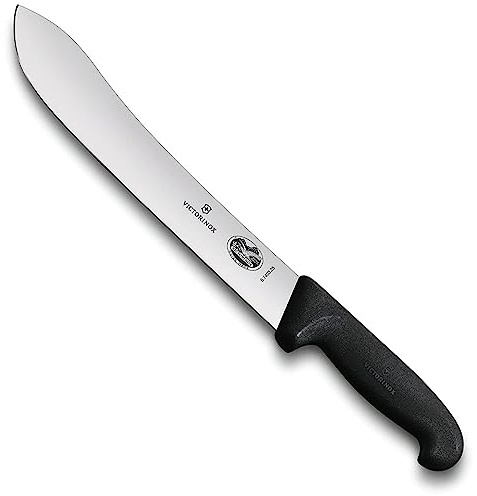 Victorinox Fibrox kökskniv, slagkniv, extra vasst blad, rostfritt stål, diskmaskinssäker, Swissmade