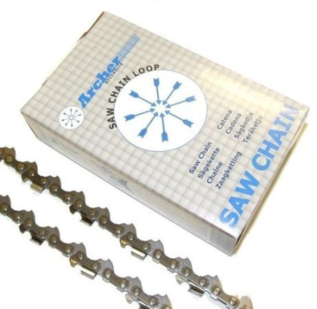 2 x Archer 14-inch Chainsaw Chain 3/8lp .050 / 1.3mm