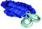 Unitec 73515 Abschleppseil-Elastisch, XXL, Red