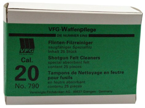 Laufreiniger Kaliber 20 (Verpackungseinheit: 25 Stück)