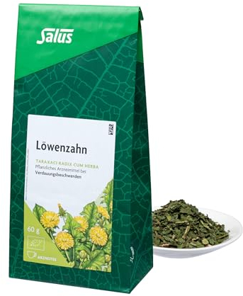 Salus - Löwenzahn Tee -1x 60 g Beutel - lose - Arzneitee - Taraxici radix cum herba - pflanzliches Arzneimittel bei Verdauungsbeschwerden - bio
