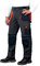 Leber&Hollman LH-FMN-T_SBP54 - Pantalones protectores, talla 54, color azul acero, negro y naranja