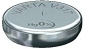 Varta V 317 1,55 V 8 mAh Uhrenzelle