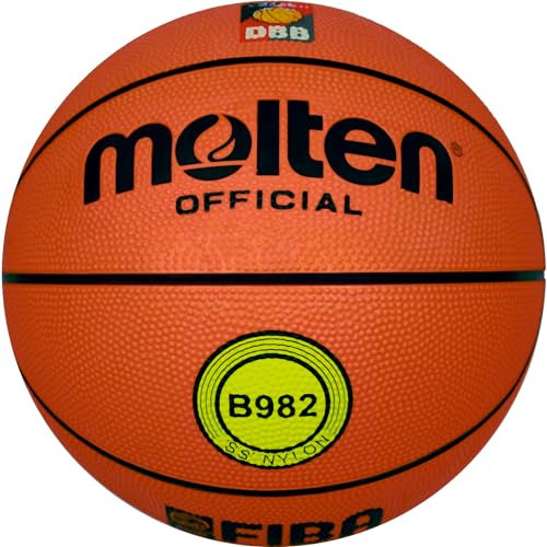 Molten Basketball B982D, ORANGE, 7
