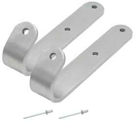 Leitern Zubehör KRAUSE Einhängehaken (Paar) für Leitern Aluminium