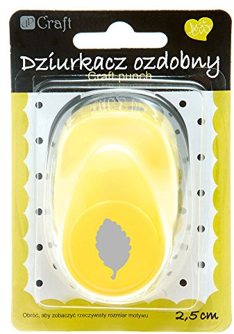 dp Craft 1 Stück Craft Punch Birkenblatt 2,5 cm, Mehrfarbig, Farbe