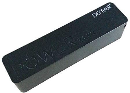Denver pba-2600 – Externe Akkus (Li-Ion), USB, Schwarz, USB, Kunststoff, universal