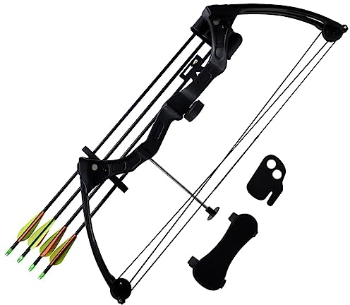 vidaXL Bogenset Compoundbogen Komplettset Jugendbogen Sportbogen Zubehör Pfeil