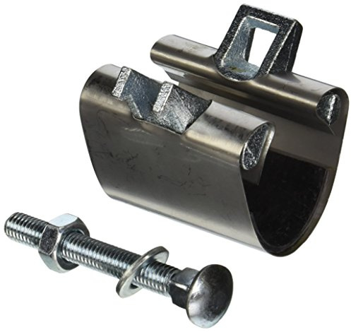 Eastman 1-1/2 Inch IPS Pipe Repair Clamp, 3 Inch Length, Stainless Steel, 45189