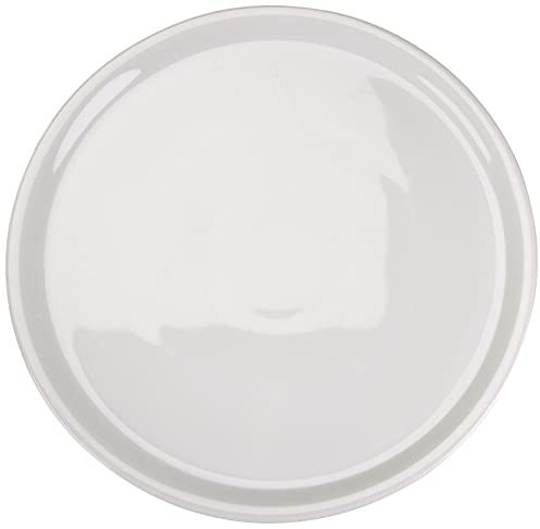 Saturnia - Plato de 33 cm de diámetro ‘’Napoli’’ para Pizzas. Color: Blanco