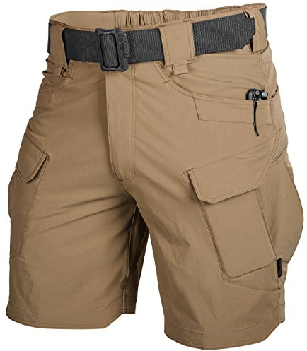 Helikon Exteriores Táctico Pantalones Cortos 8,5 Barro marrón Talla XL