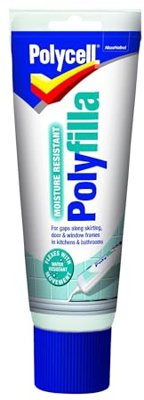Polycell Polyfilla gebrauchsfertig Tube feuchtigkeitsbeständig, 330 g – weiß