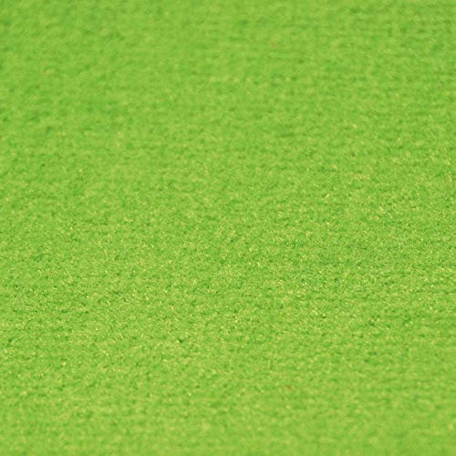 Eduplay 110297 Teppich flammhemmend, Grün, 2 x 3 m