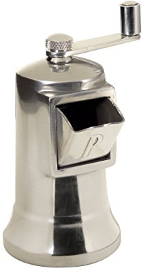 LOUIS TELLIER - Moulin à poivre Perfex à Manivelle - Qualité Supérieure - Petit modèle - Fabriqué en France, Gris