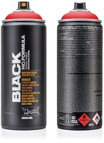 Montana Black 400ml | BLK2093 - Code Red - Bomboletta Vernice Spray Rosso | super coprente