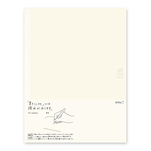 Midori MD Notebook – Notebook of Japanese Paper, A4, Cream.