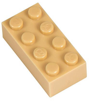 Q-Bricks Bausteine Classic – 1000 Stück Basic Steine 2x4 Noppen, Kompatibel mit gängigen Marken, Ideal für Kreative Bauen (Sandgelb)