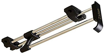 Heavy Duty Retractable Closet Pull Out Rod Wardrobe Clothes Hanger Rail Towel Ideal for Closet Polished (40cm/ 15.7 Inches)