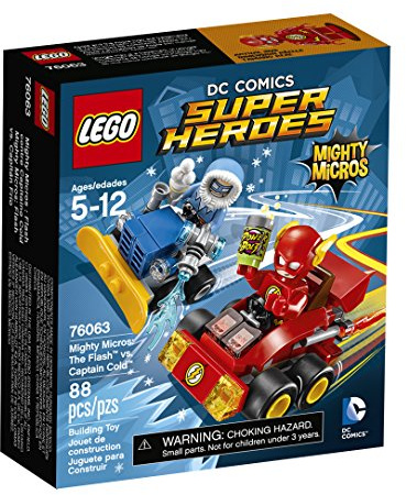 LEGO Super Heroes Mighty Micros: The FlashTM vs. Captain Co 76063 by LEGO
