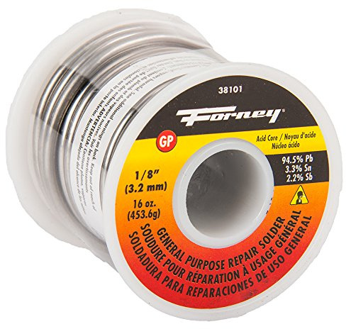 Forney 38101 Solder Acid 1/8, 16 oz.