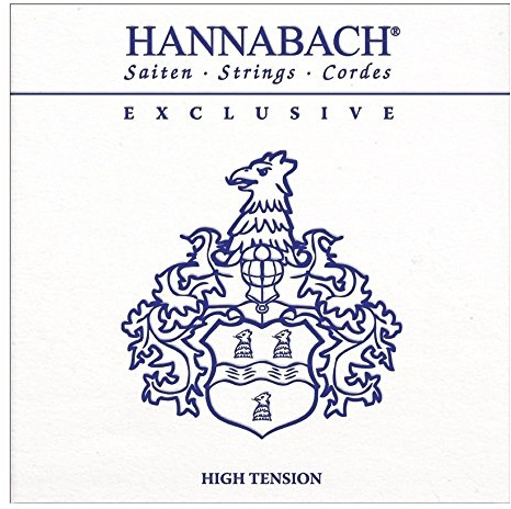 Hannabach Klassikgitarrensaiten Exclusive Serie High Tension - 3er Bass Satz - EXCL7HT