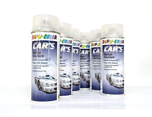 DUPLI-COLOR CARS Rallye 1K Klarlack Matt Spray 6 x 400 ml *720352/6