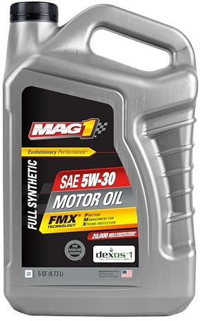 Mag 1 20133 5w-30 Full Synthetic Motor Oil, 5 Quart