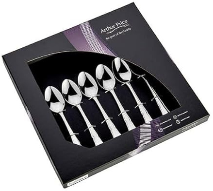 Arthur Price Classic Dubarry Set of 6 Teaspoons