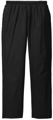 SPORT-TEK Unisex Wind Pant, Black, XL