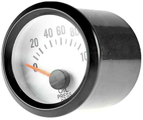 Mintice™ 2 52mm Auto Öldruck Universal Licht Anzeige Öldruck Instrument Gauge Messgerät