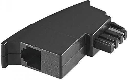 Wentronic TAE Adapter (Stecker F auf RJ11 (6P4C) Kupplung)