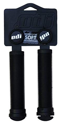 ODI F01SLB Longneck SL Flangeless Griffe BMX, schwarz, 135mm