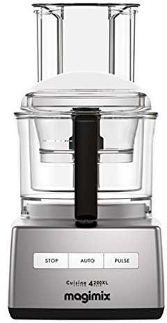 Magimix CS 4200 XL 950W 3L Cromo - Robot de cocina (3 L, Cromo, Botones, Acero inoxidable, 950 W, 210 mm)