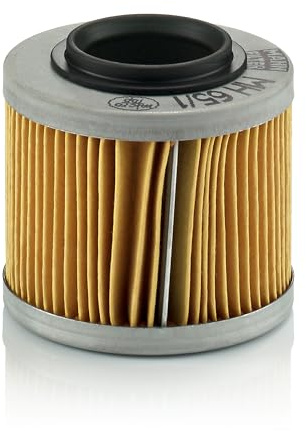 MANN-FILTER MH 65/1 Ölfilter - für Motorräder | Für Motorräder, Hohe Filtrationsleistung, Optimaler Motorschutz, Hochwertige Dichtung, Echte OE-Technologie