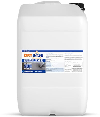 Drybase Bondaid Plus SBR 25 Litre Water Resistant bonding Agent for Sand/Cement