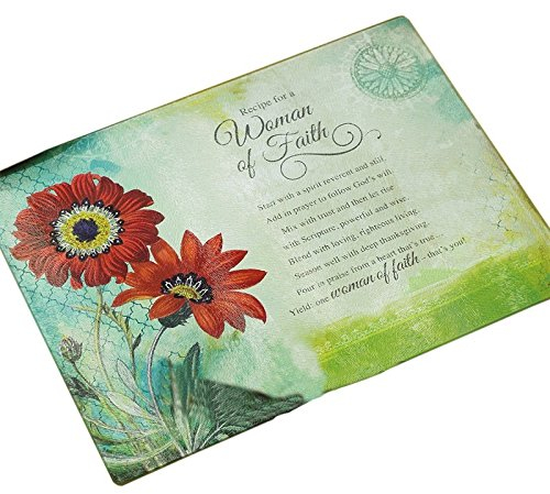 Abbey Gift Woman of Faith Cutting Board, 15.63 x 11.75