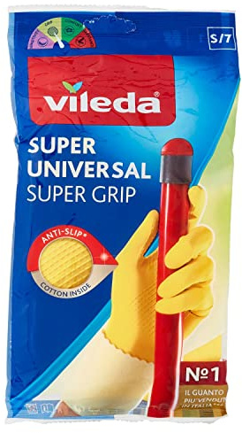 Vileda, Guanti Riutilzzabili Universali Misura Piccola